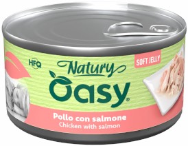 OASY Dog Natury Soft Jelly Kurczak z Łososiem 150g - Zdjęcie główne
