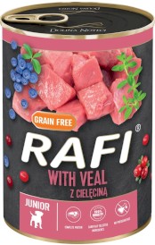 Dolina Noteci Rafi Junior Cielęcina pasztet 24x400g - Zdjęcie nr 2