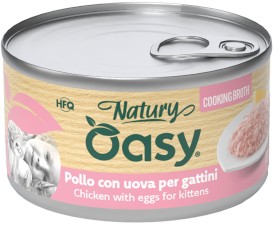 OASY Cat Natury Cooking Brooth Kittens Kurczak dla kociąt w bulionie Puszka 85g - Zdjęcie główne