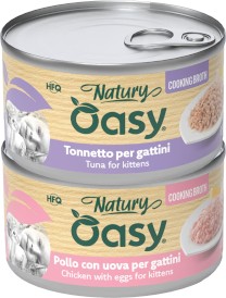 OASY Cat Natury Cooking Brooth Kittens Kurczak dla kociąt w bulionie Puszka 85g - Zdjęcie nr 2