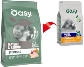 OASY Cat Mature Senior Chicken Kurczak 1,5kg - Zdjęcie nr 3