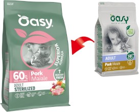OASY Cat Superior Adult Sterilized Pork Wieprzowina 1,5kg - Zdjęcie nr 2
