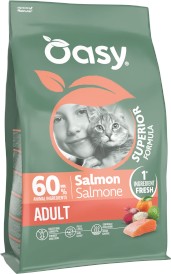 OASY Cat ADULT Salmon Łosoś 1,5kg - Zdjęcie nr 2