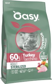 OASY Cat ADULT Sterilized Turkey Indyk 300g - Zdjęcie nr 2