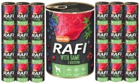 Dolina Noteci Rafi z Dziczyzną Pasztet bez zbóż 24x400g - Zdjęcie główne