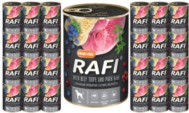 Dolina Noteci Rafi Żołądki Wołowe z Szynką bez zbóż 24x400g - Zdjęcie główne