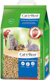 CAT'S BEST Universal Strawberry Żwirek drewniany 10l - Zdjęcie główne