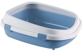 STEFANPLAST Queen Kuweta otwarta Biało-niebieska - Zdjęcie główne