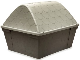 STEFANPLAST Buda dla psa Happy Home Large szara - Zdjęcie nr 5