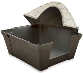 STEFANPLAST Buda dla psa Happy Home Large szara - Zdjęcie nr 6