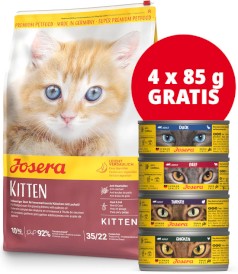 JOSERA Cat KITTEN Classic 10kg + 4 Puszki GRATIS! - Zdjęcie główne