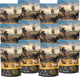 AMBROSIA Cat Young / Sterilised Turkey / Chicken Indyk i Kurczak 12x85g  + 100g GRATIS - Zdjęcie nr 2