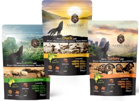 AMBROSIA Dog Mediterranean Paté MIX SMAKÓW Saszetki 12x150g - Zdjęcie nr 2