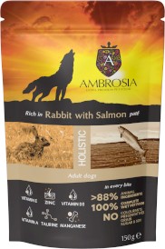 AMBROSIA Dog Adult Rabbit / Salmon Paté Królik i Łosoś 150g - Zdjęcie główne