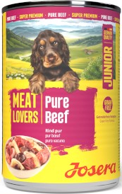 JOSERA Meat Lovers Junior Pure Beef Wołowina bez zbóż 400g - Zdjęcie główne