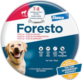 FORESTO Duża Obroża na kleszcze pchły u psa - Zdjęcie główne