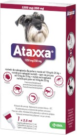 KRKA Ataxxa Krople dla psa na kleszcze pchły 10-25kg 1szt. - Zdjęcie główne