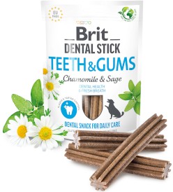 BRIT Dog Dental Stick Teeth / Gums Rumianek Szałwia Zdrowe Zęby i Świeży Oddech 251g - Zdjęcie nr 2