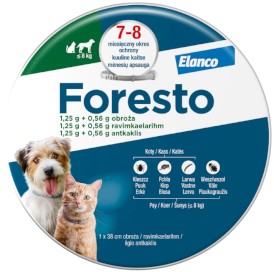 FORESTO Mała Obroża na kleszcze pchły u kota psa - Zdjęcie nr 2