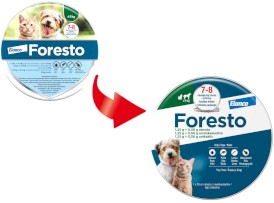 FORESTO Mała Obroża na kleszcze pchły u kota psa - Zdjęcie nr 4