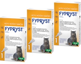 FYPRYST Spot-On KOT Krople na kleszcze pchły 3szt. - Zdjęcie główne