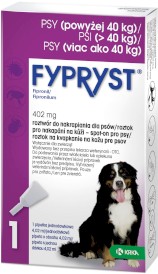 FYPRYST Spot-On Psy >40kg Krople na kleszcze pchły 1szt. - Zdjęcie główne