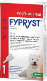 FYPRYST Spot-On Psy 2-10kg Krople na kleszcze pchły 3szt. - Zdjęcie nr 2