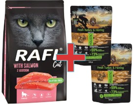 DOLINA NOTECI RAFI Cat Sterilised Łosoś 7kg + 200g Karmy SuperPremium GRATIS !! - Zdjęcie główne