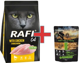 DOLINA NOTECI RAFI Cat Adult Kurczak 7kg + 100g Karmy SuperPremium GRATIS !! - Zdjęcie główne