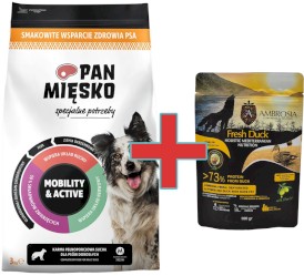 PAN MIĘSKO Mobility Active dla psów 3kg + 100g Karmy SuperPremium GRATIS !! - Zdjęcie główne