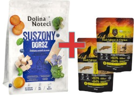DOLINA NOTECI Premium SUSZONY Dorsz dla psa 3kg + 200g Karmy SuperPremium GRATIS !! - Zdjęcie główne