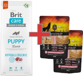 Brit Care Dog Hypoallergenic Puppy Lamb 12kg + 200g Karmy SuperPremium GRATIS !! - Zdjęcie główne