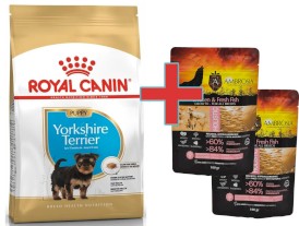 ROYAL CANIN Yorkshire Terrier Puppy 1,5kg + 200g Karmy SuperPremium GRATIS !! - Zdjęcie główne