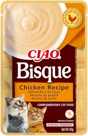 INABA Cat Ciao Bisque Kurczak Zupa kremowa 40g - Zdjęcie główne