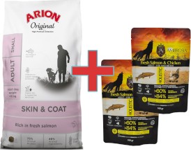 Arion Original Skin / Coat Adult Small Salmon 7kg + 200g Karmy SuperPremium GRATIS !! - Zdjęcie główne