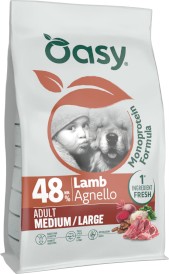 OASY Dog OAP Adult Medium / Large Lamb Jagnięcina 2,5kg - Zdjęcie nr 2