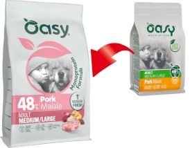 OASY Dog Monoprotein Adult Medium / Large Pork Wieprzowina 2kg - Zdjęcie nr 2