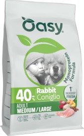 OASY Dog OAP Adult Medium / Large Rabbit Królik 2,5kg - Zdjęcie nr 2