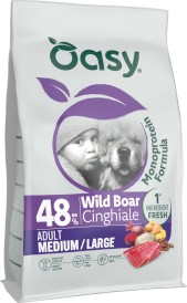 OASY Dog OAP Adult Medium / Large Wild Boar Dzik 2,5kg - Zdjęcie nr 2