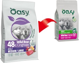 OASY Dog OAP Adult Medium / Large Wild Boar Dzik 2,5kg - Zdjęcie nr 3