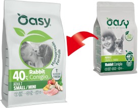 OASY Dog OAP Adult Small / Mini Rabbit Królik 2,5kg - Zdjęcie nr 3
