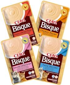 INABA Cat Ciao Bisque Tuńczyk i Łosoś Zupa kremowa 40g - Zdjęcie nr 4