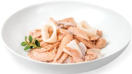 EGEO Cat Food Adult Tuńczyk z Kalmarami w Galaretce dla kota Puszka 85g - Zdjęcie nr 2