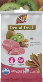 FARMINA ND TROPICAL Selection DOG Dental Treat Pork Adult Medium / Maxi 100g - Zdjęcie główne