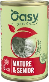 OASY Dog Lifestage Mature / Senior Pate Chicken 400g - Zdjęcie nr 2