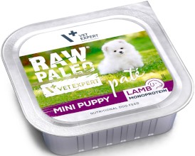 Vet Expert RAW PALEO Mini Puppy Monoprotein Lamb 150g - Zdjęcie nr 2