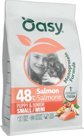 OASY Dog OAP Puppy Junior Small / Mini Salmon Łosoś 800g - Zdjęcie nr 2