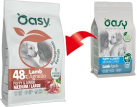 OASY Dog OAP Puppy Junior Medium / Large Lamb Jagnięcina 2,5kg - Zdjęcie nr 3