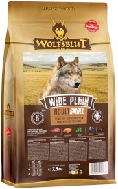 WOLFSBLUT Wide Plain Adult Small Breed Konina i Bataty 7,5kg - Zdjęcie główne