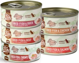 PERFECT PET FISI Cat Adult Pure Meat Chunk Karmazyn Kaczka dla kota 170g - Zdjęcie nr 3